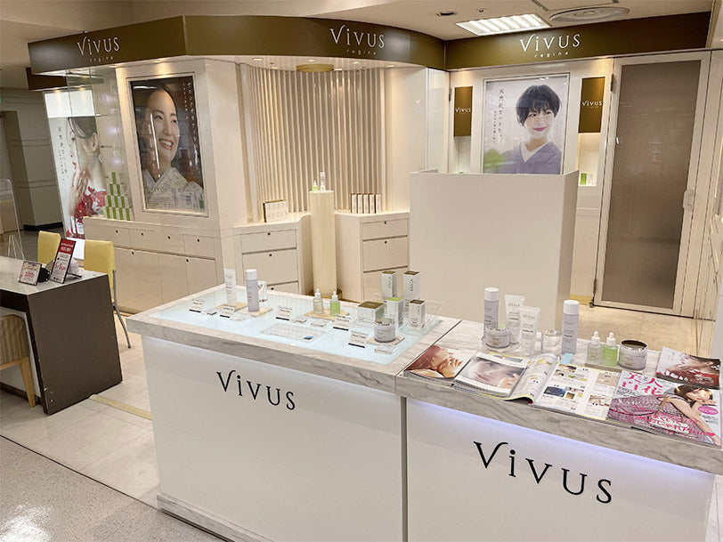 Vivus regina 直営店 新規オープン